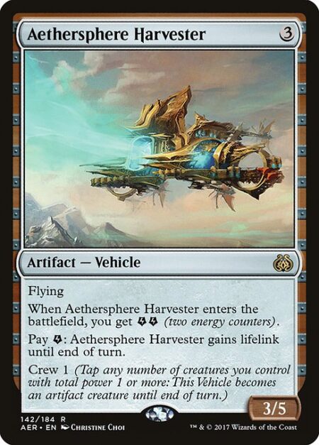 Aethersphere Harvester - Flying