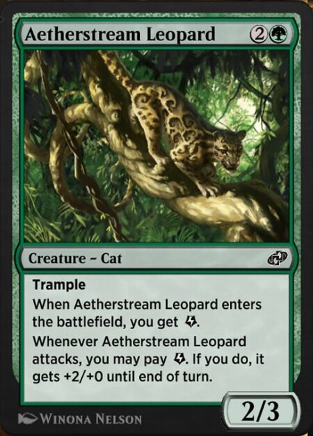Aetherstream Leopard - Trample