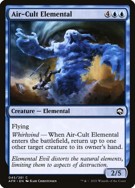 Air-Cult Elemental - Flying