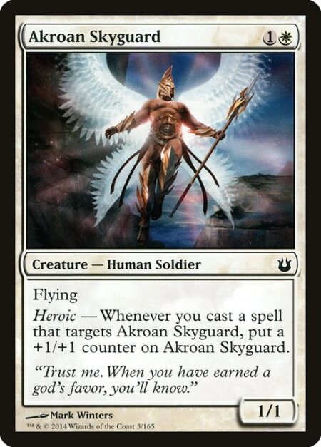 Akroan Skyguard - Flying