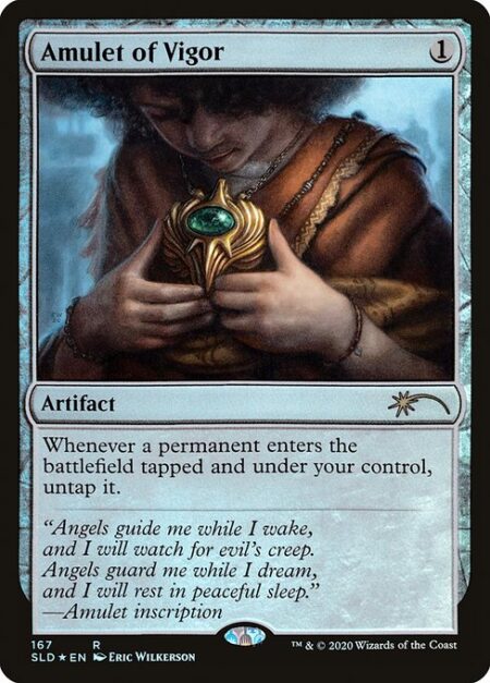 Amulet of Vigor - Whenever a permanent enters the battlefield tapped and under your control