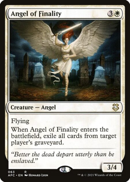 Angel of Finality - Flying