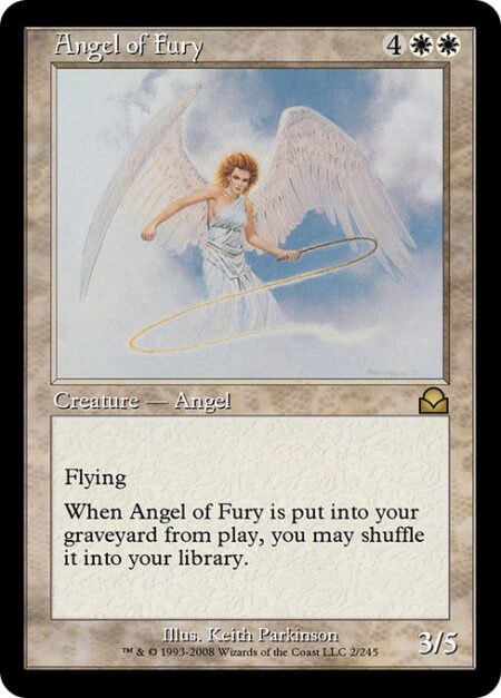 Angel of Fury - Flying