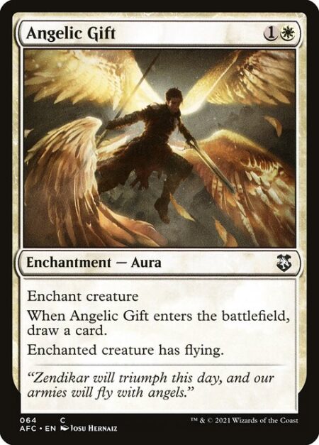 Angelic Gift - Enchant creature
