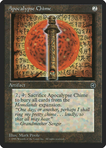 Apocalypse Chime - {2}