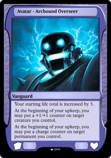 Arcbound Overseer Avatar - At the beginning of your upkeep