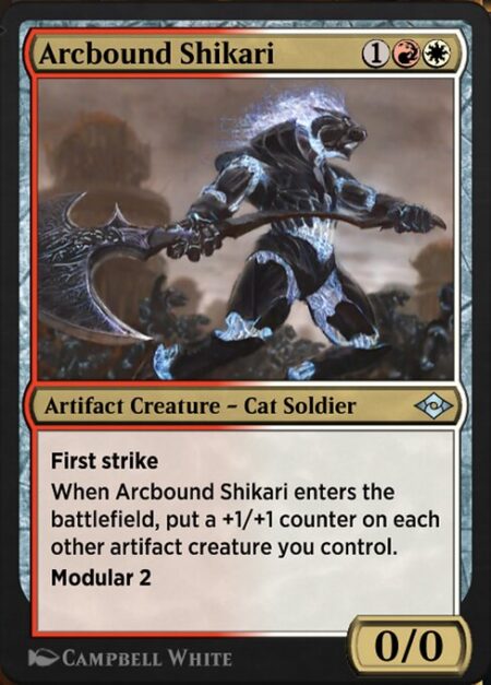 Arcbound Shikari - First strike
