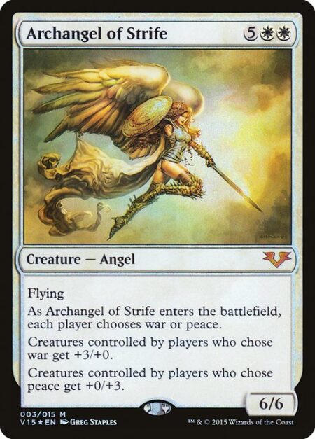 Archangel of Strife - Flying