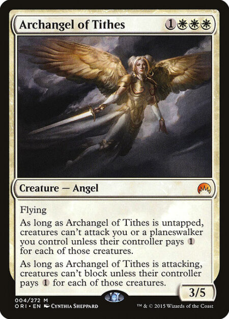 Archangel of Tithes - Flying