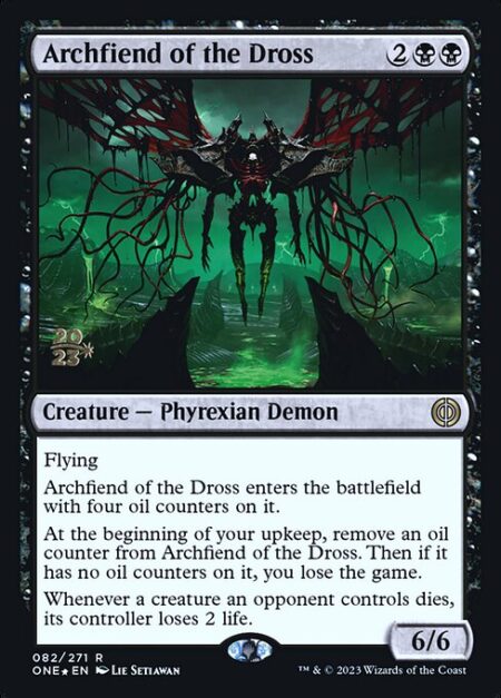 Archfiend of the Dross - Flying