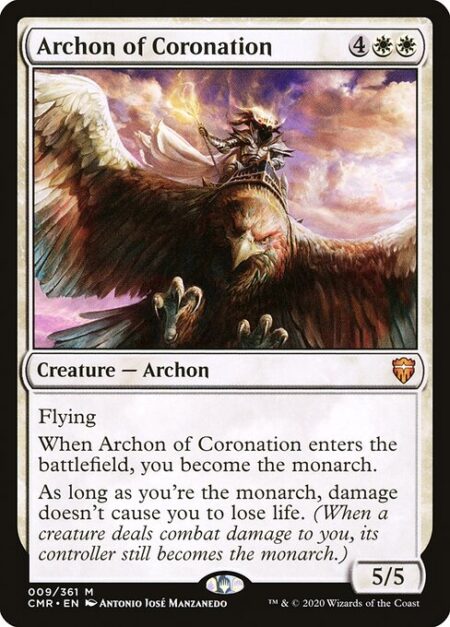Archon of Coronation - Flying