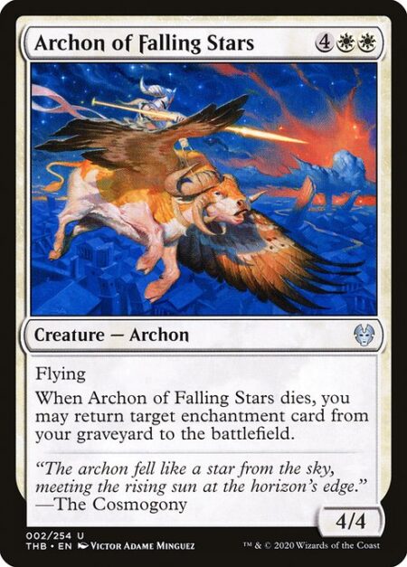 Archon of Falling Stars - Flying