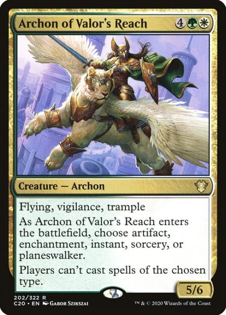 Archon of Valor's Reach - Flying