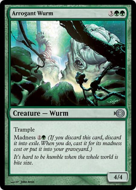 Arrogant Wurm - Trample