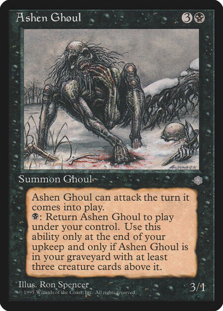 Ashen Ghoul - Haste
