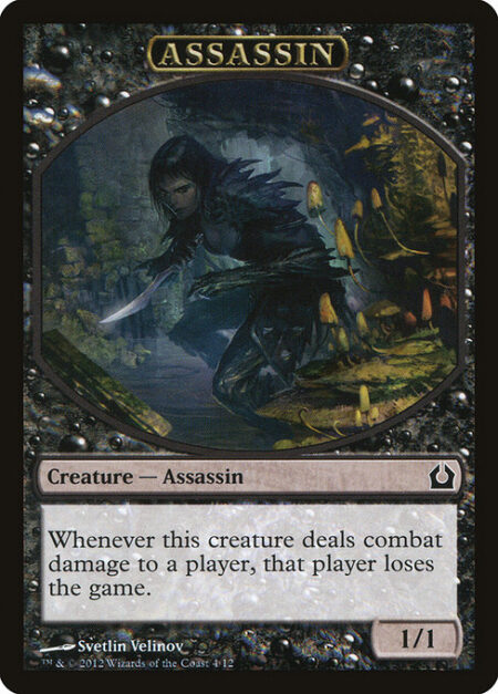 Assassin - Whenever this creature deals combat damage to a player