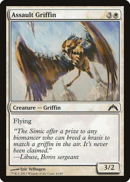 Assault Griffin - Flying