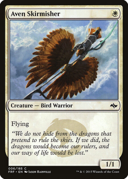 Aven Skirmisher - Flying