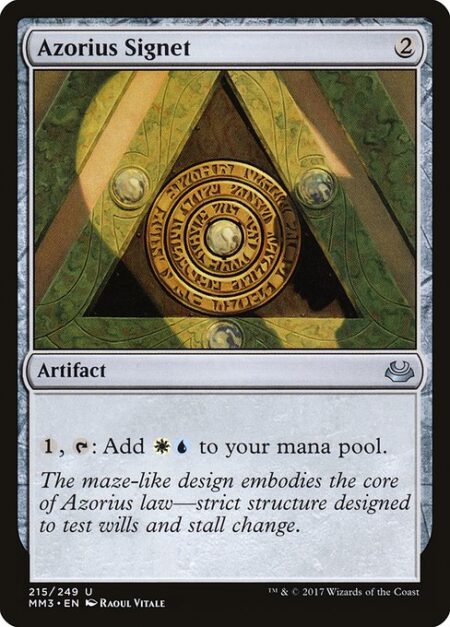 Azorius Signet - {1}