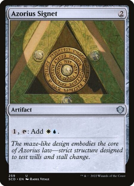 Azorius Signet - {1}