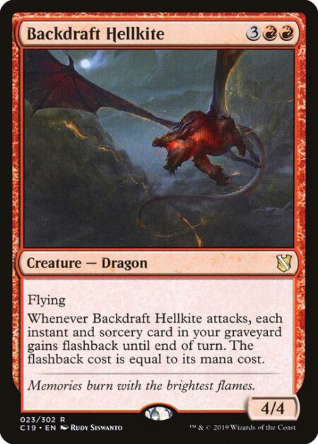 Backdraft Hellkite - Flying