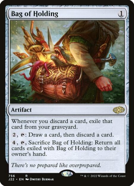 Bag of Holding - Whenever you discard a card