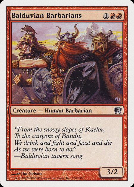 Balduvian Barbarians -