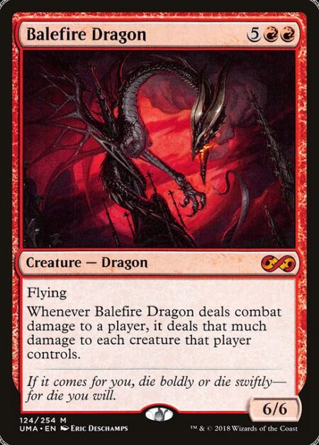 Balefire Dragon - Flying
