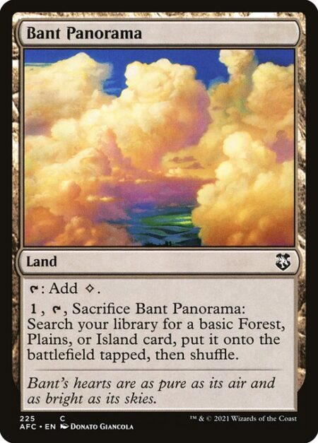 Bant Panorama - {T}: Add {C}.