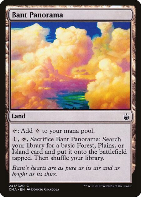 Bant Panorama - {T}: Add {C}.