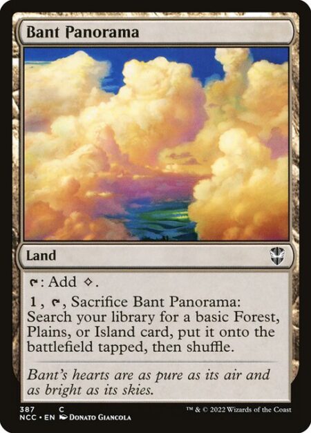 Bant Panorama - {T}: Add {C}.