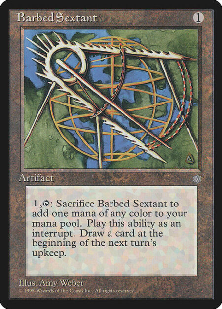 Barbed Sextant - {1}
