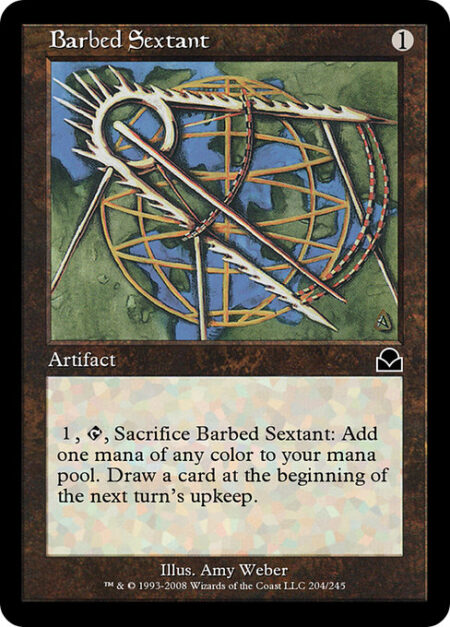 Barbed Sextant - {1}