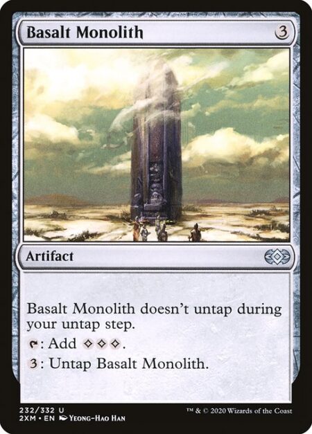 Basalt Monolith - Basalt Monolith doesn't untap during your untap step.