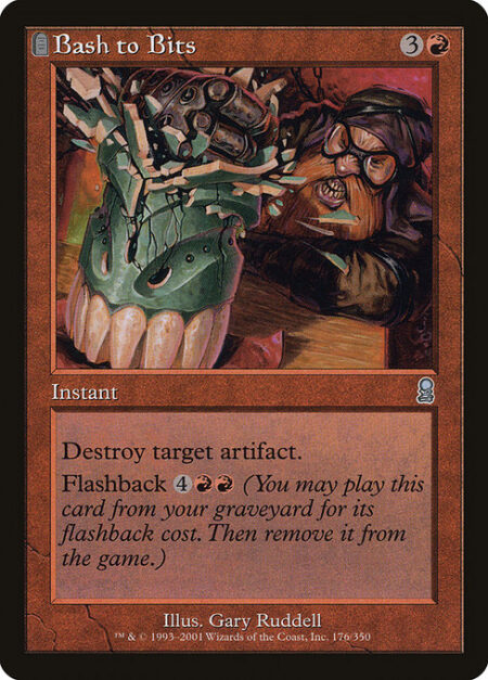 Bash to Bits - Destroy target artifact.