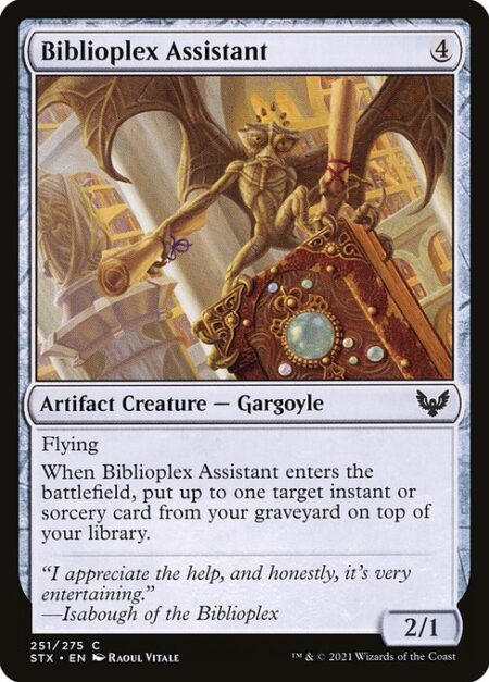 Biblioplex Assistant - Flying