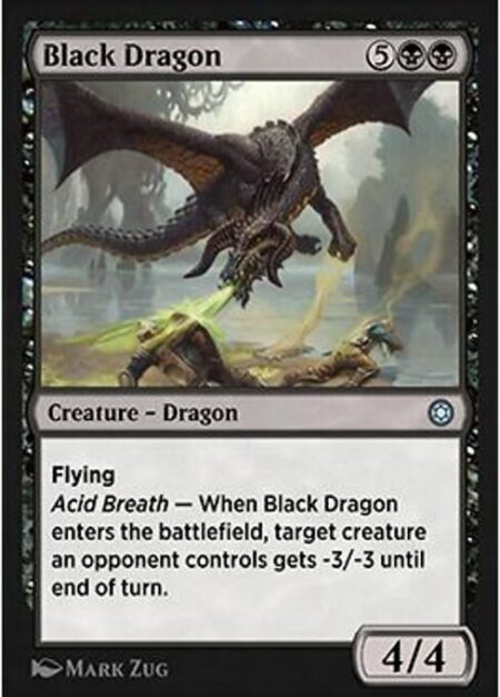 Black Dragon - Flying