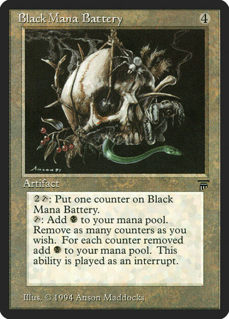 Black Mana Battery - {2}