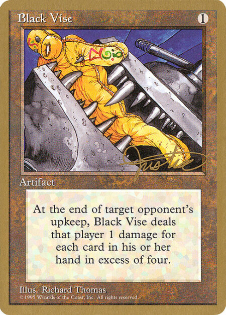 Black Vise - As Black Vise enters the battlefield