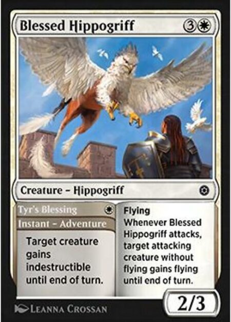 Blessed Hippogriff // Tyr's Blessing -