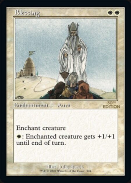 Blessing - Enchant creature