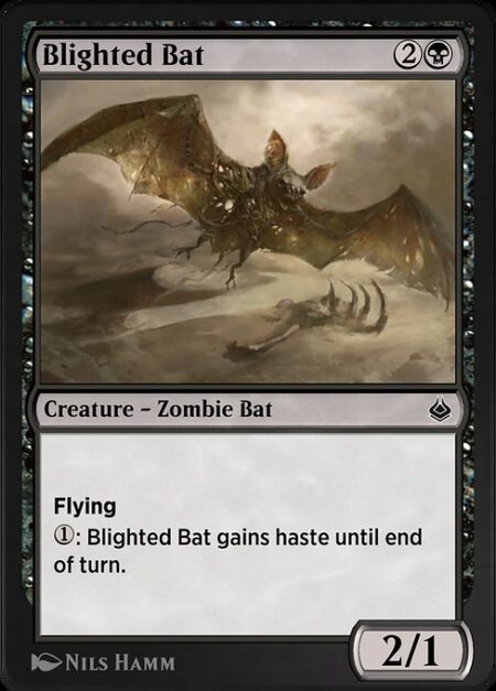 Blighted Bat - Flying