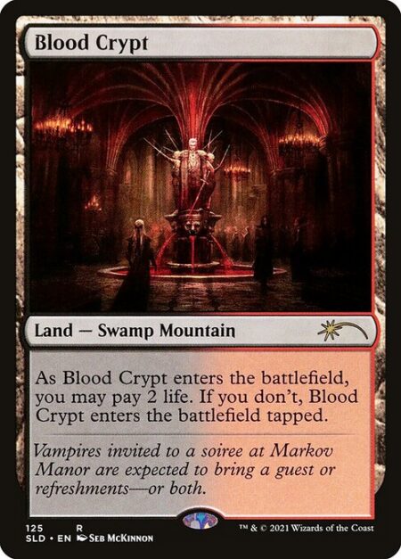 Blood Crypt - ({T}: Add {B} or {R}.)