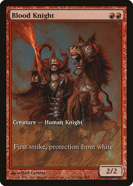 Blood Knight - First strike