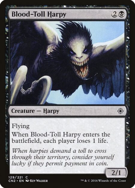 Blood-Toll Harpy - Flying