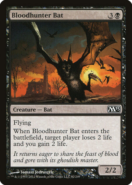 Bloodhunter Bat - Flying