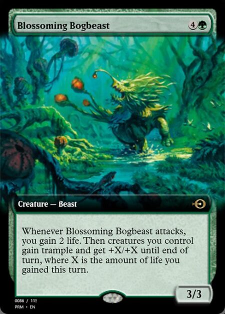 Blossoming Bogbeast - Whenever Blossoming Bogbeast attacks