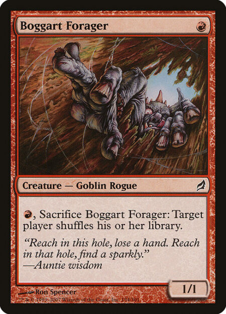 Boggart Forager - {R}