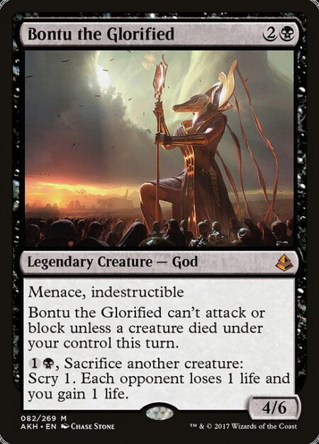 Bontu the Glorified - Menace