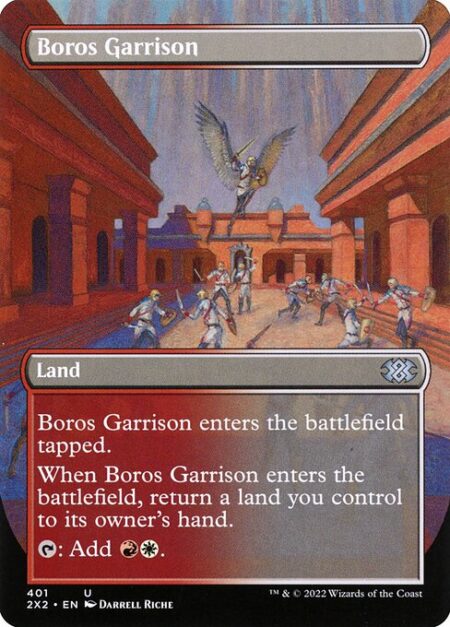 Boros Garrison - Boros Garrison enters tapped.